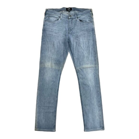 Paige Light Wash Croft Jeans 34